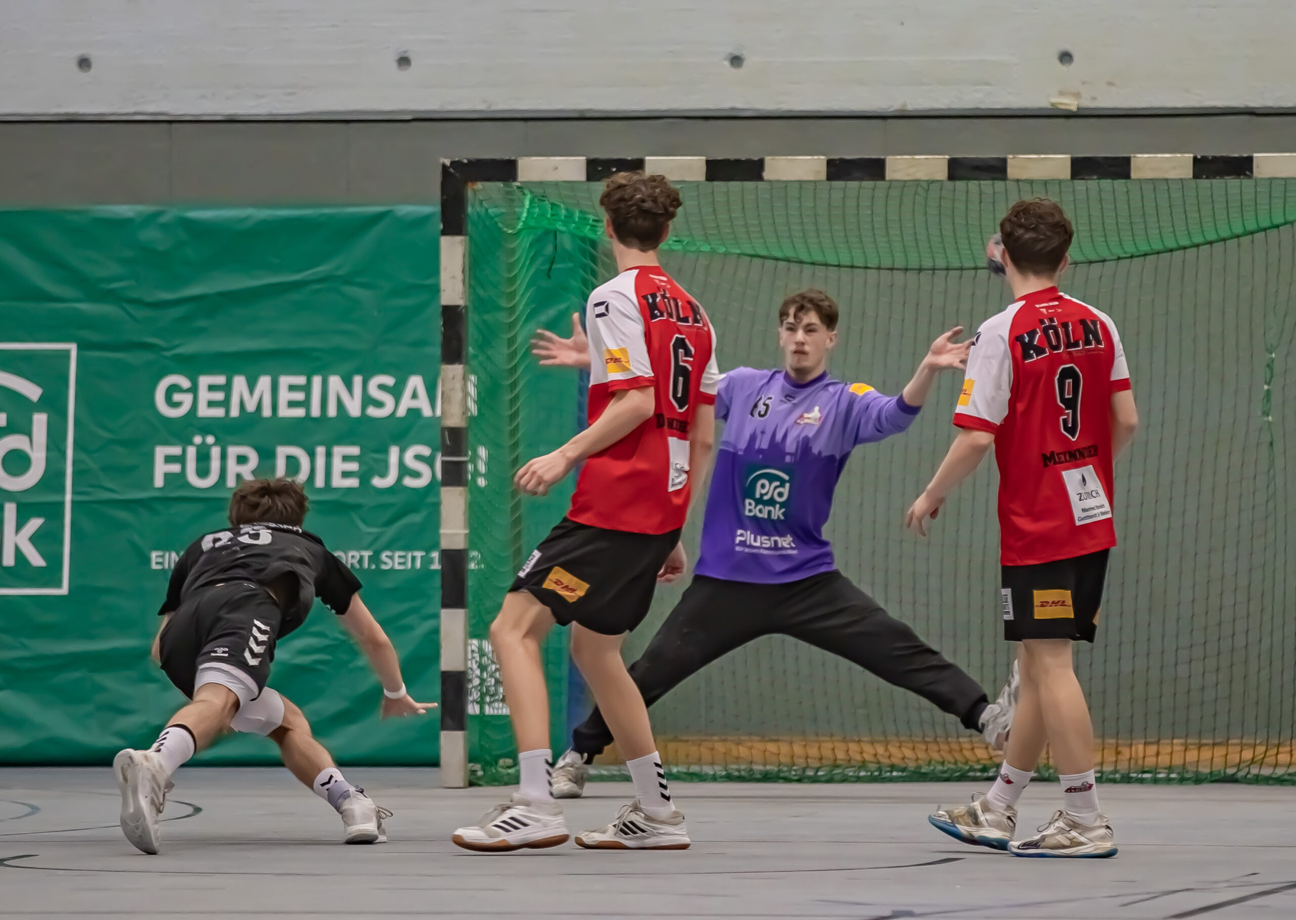 U17: Gummersbach zu abgeklärt - JSG Handball Köln