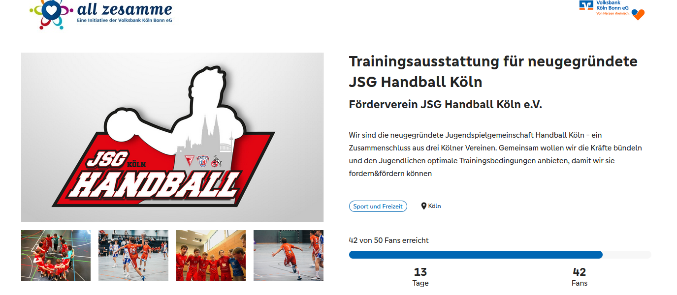 Mannschaften Archive - JSG Handball Köln