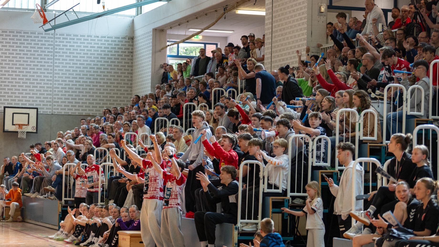 Unsere Fans brachten die Halle des MTV zum Beben.
